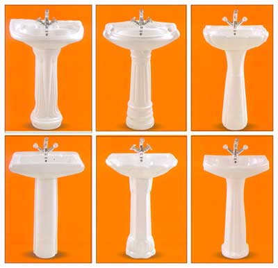 Manufacturers Exporters and Wholesale Suppliers of Pedestal Wash Basin Morbi Gujarat